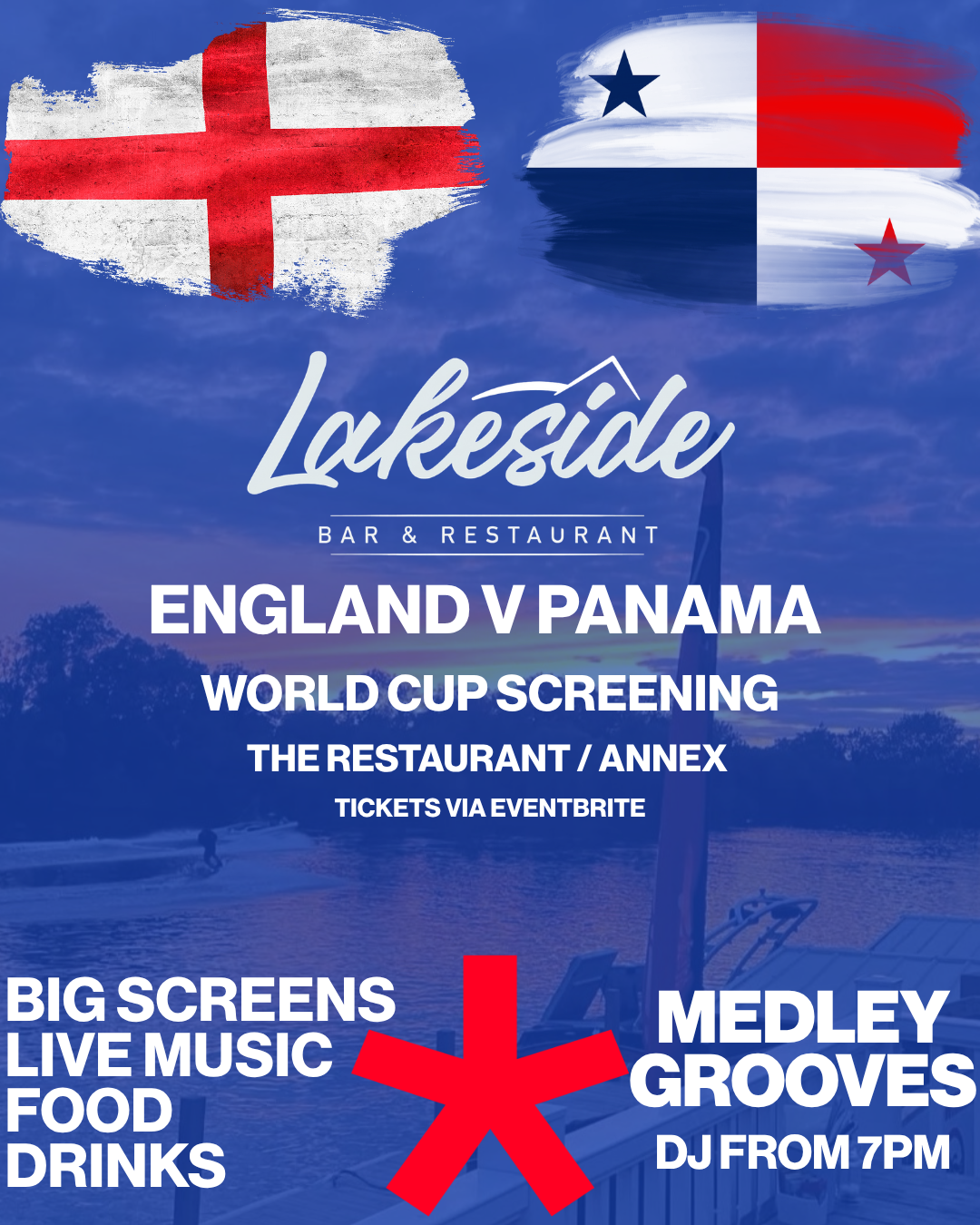 Medley Grooves at Lakeside Brasserie — 27th June 2026